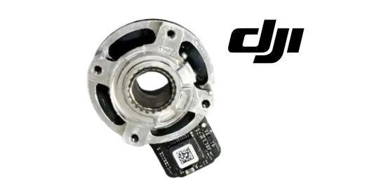 DJI gimbal yaw motor replacement module, front circular hub view