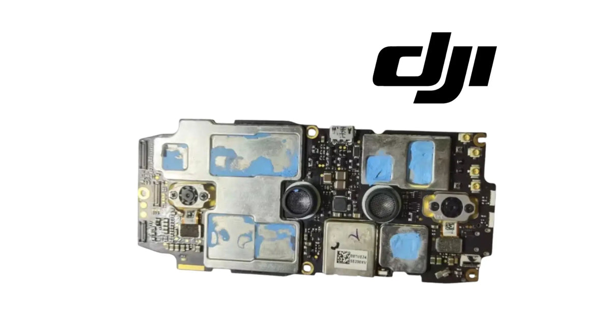 Replacement lens core board for DJI Mavic 4 Pro, wide PCB showing multiple components and blue blocks