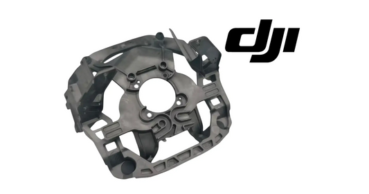 Replacement gimbal damper board with gray frame, circular center opening, and cutouts