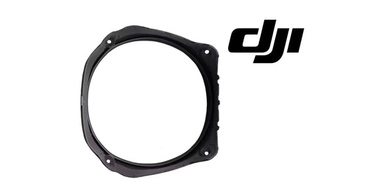 DJI gimbal rubber ring sleeve, black circular bezel with multiple mounting holes