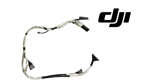 Replacement gimbal signal cable loop with several plug connectors and DJI logo