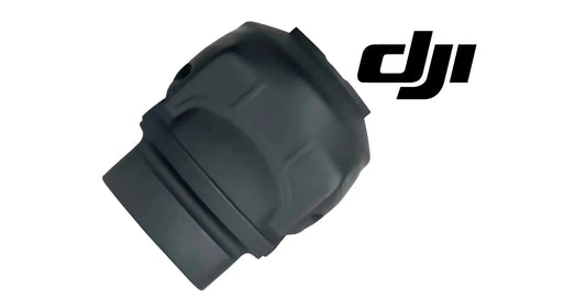 DJI gimbal damper replacement No. 1, dark gray curved block with side edge
