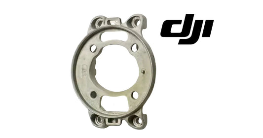 DJI gimbal cover No. 2, circular metal bracket with cutouts and four mounting posts