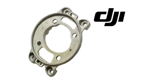 DJI gimbal cover No. 2, round metal ring with bolt holes and angled side mounts