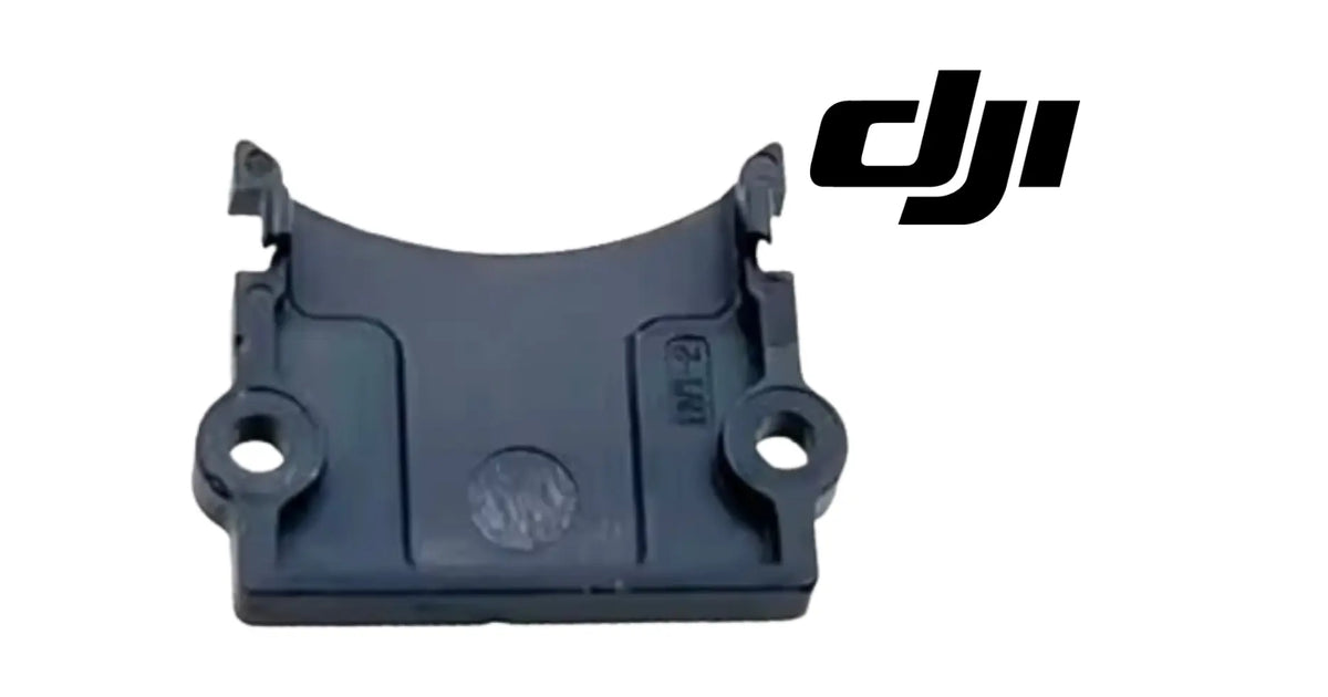 Dark blue gimbal cover with side clips and two mounting holes