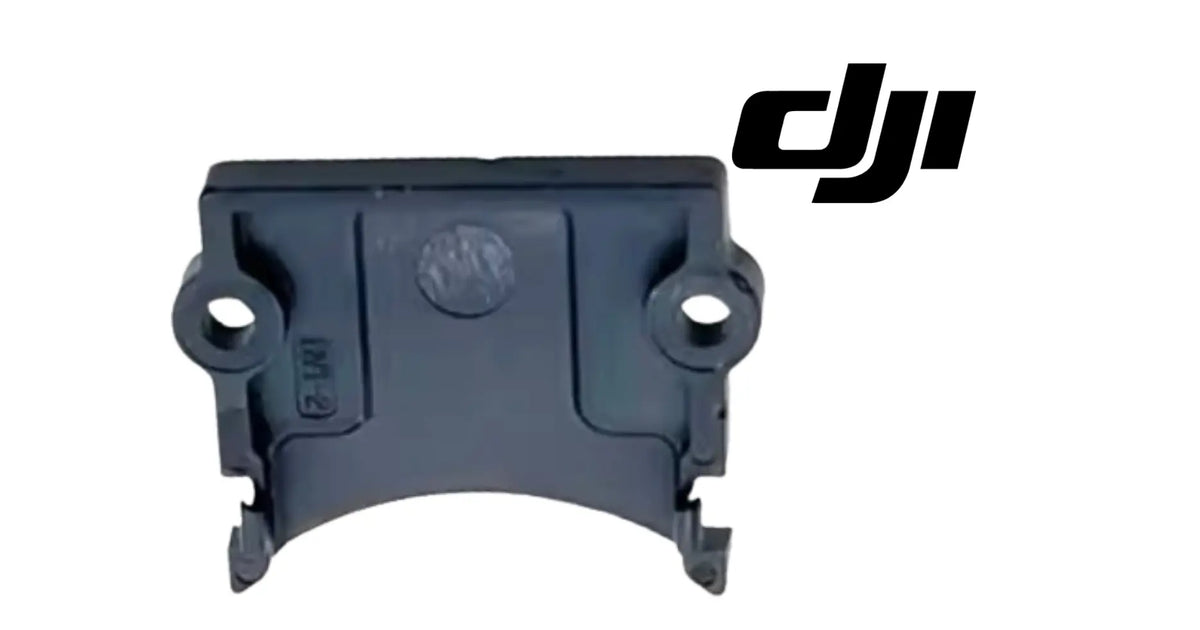 Dark blue gimbal cover with side tabs and center embossed circle