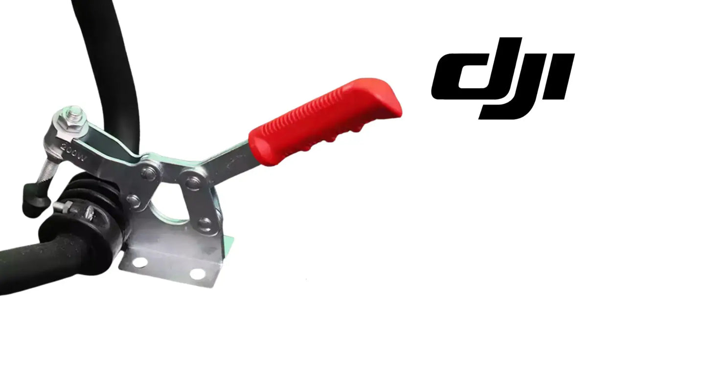 DJI Agras universal OEM landing gear clamps included in the Landing Gear Ground Handling Set