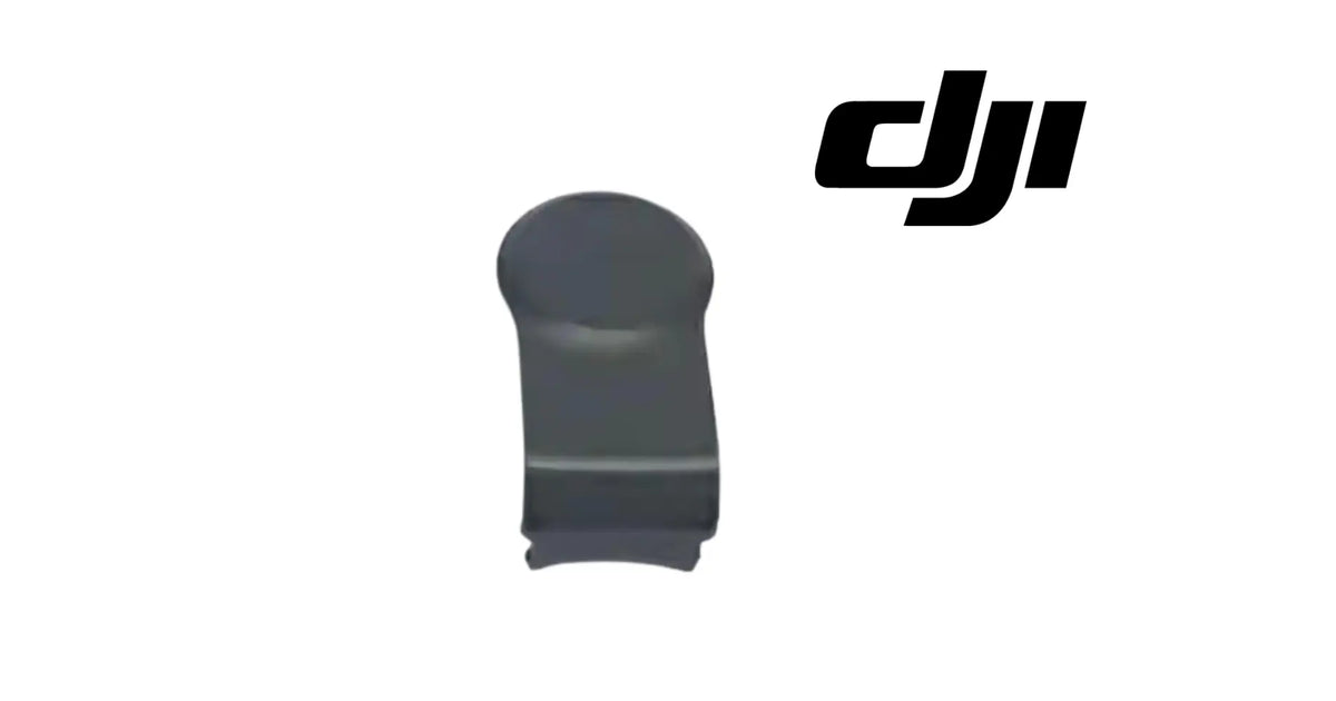 DJI gimbal cover No. 4, dark gray curved rubber cap