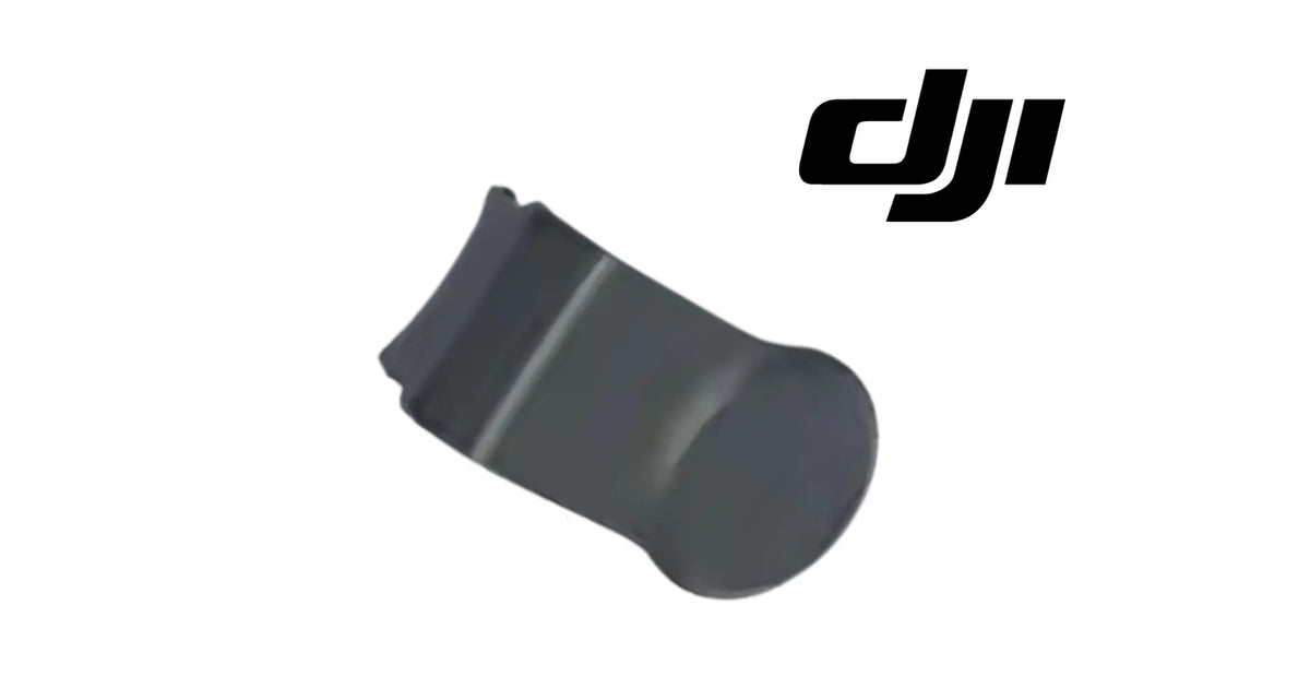 DJI gimbal cover No. 4, dark gray curved end cap
