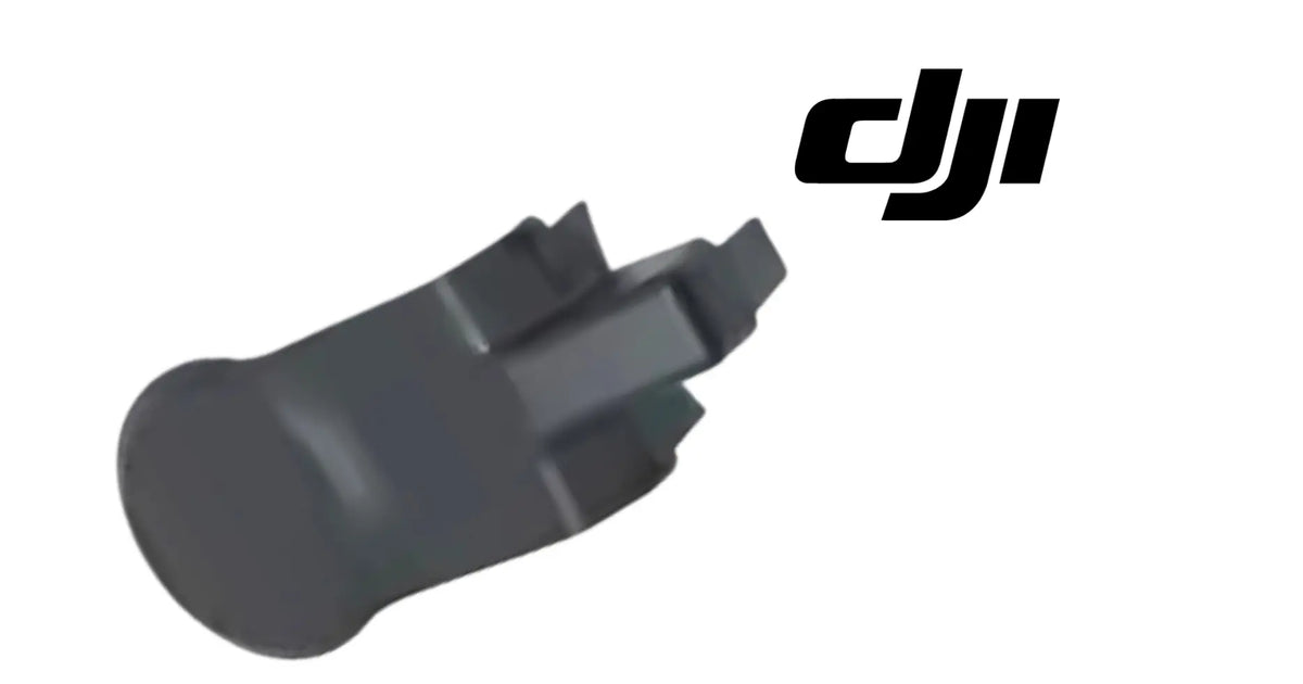 DJI Mavic Air 2 gimbal cover No. 1, dark gray with mounting tabs