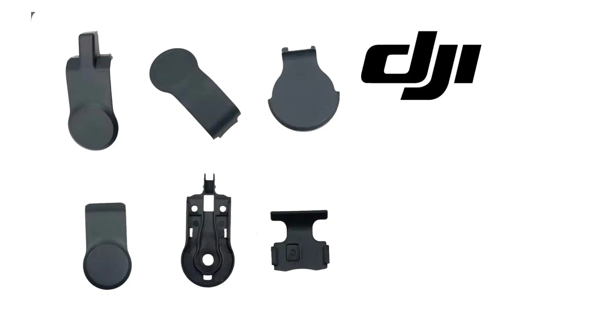 6-piece replacement gimbal cover set, six dark protective covers
