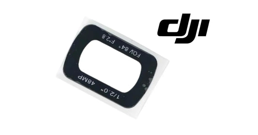 DJI Mavic Air 2 replacement lens glass, dark window with 48MP and F2.8 markings
