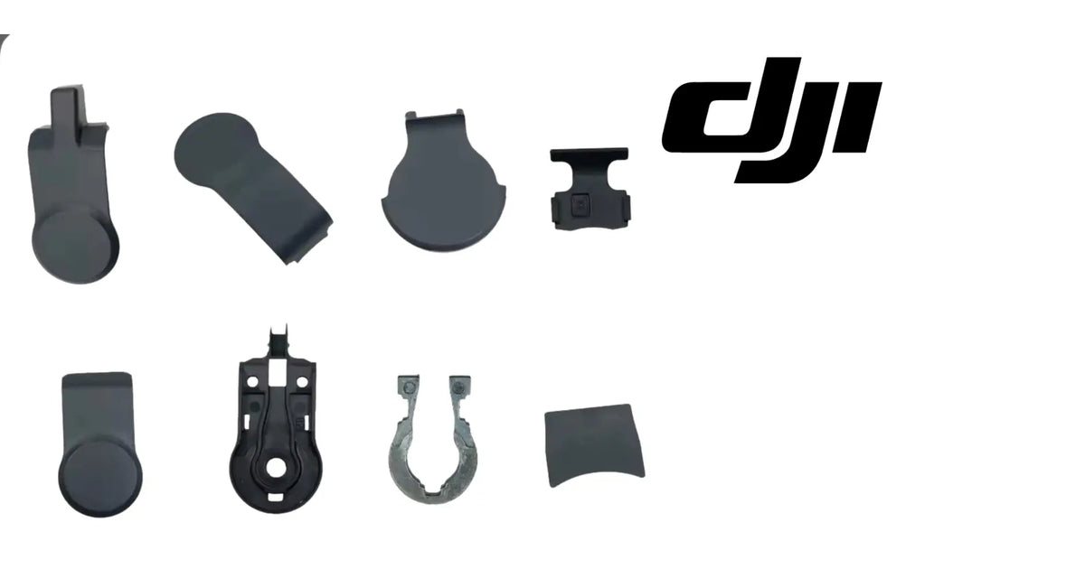 DJI Mavic Air 2 gimbal cap set with eight dark replacement pieces
