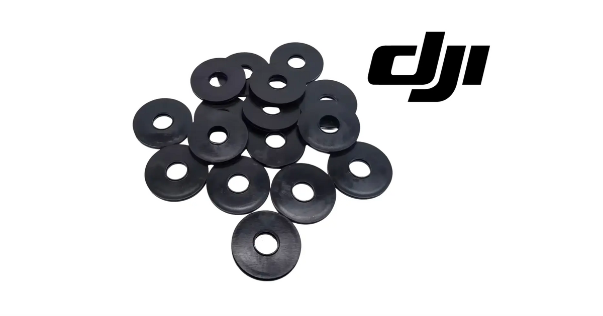 DJI Agras T70P propeller protection pad gasket set, 16 black round pads with center holes
