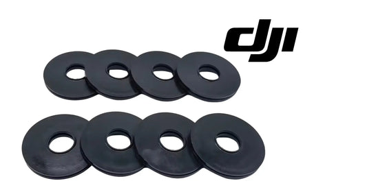 DJI Agras T70P gasket set with 16 black round pads, shown in two rows