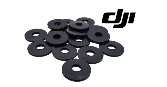 DJI Agras T70P propeller protection pad gaskets, 16 black circular pads with center holes