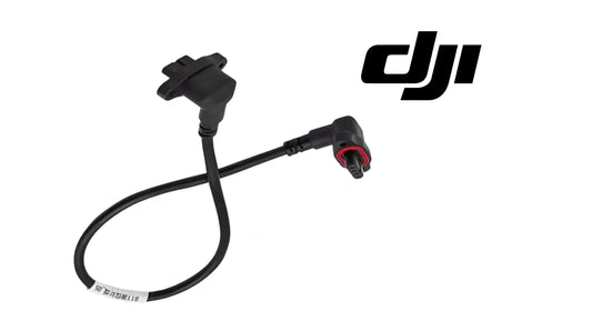 DJI Agras liquid level signal cable with branched connectors and red sensor ends