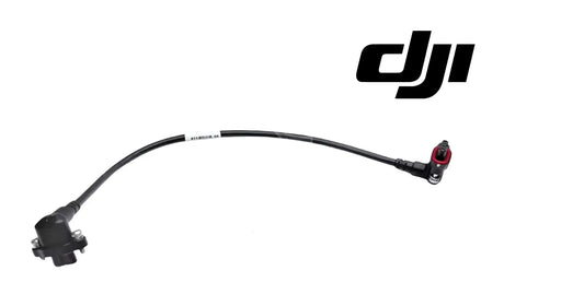 DJI Agras liquid level signal cable with molded ends and red-ring sensor plug
