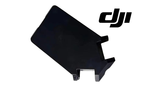 DJI Agras rear load bracket, black curved housing with front mounting notches.