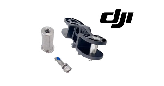 Prop splint bracket with steel column and fastener screw for mounting