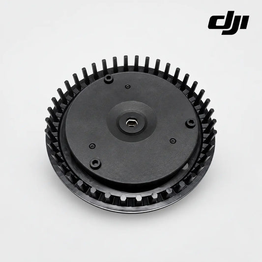 DJI centrifugal mist nozzle oscillation disc, dark circular gear with center hub