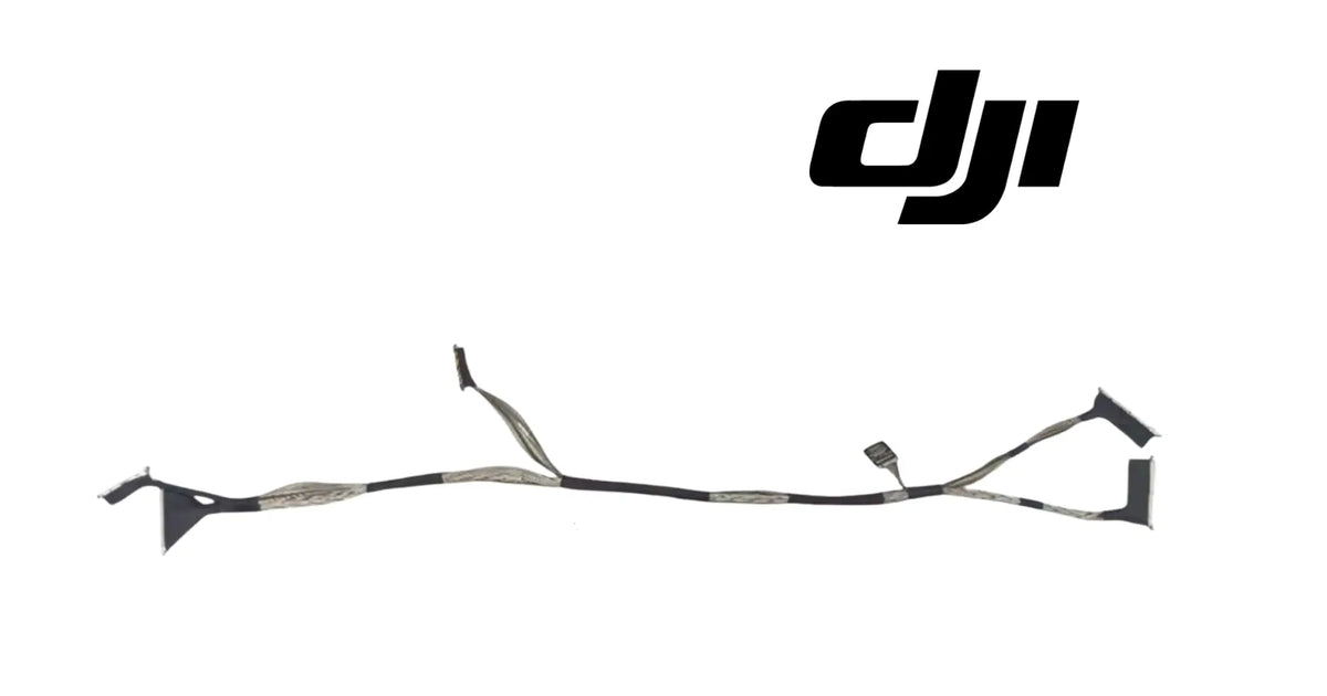 DJI gimbal signal cable with connectors, flexible ribbon-style lead