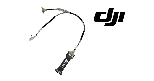 DJI Air 2 OEM gimbal signal cable with black controller-style connector and two plugs