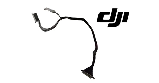 DJI gimbal signal cable with long black wire and multiple gray connector plugs