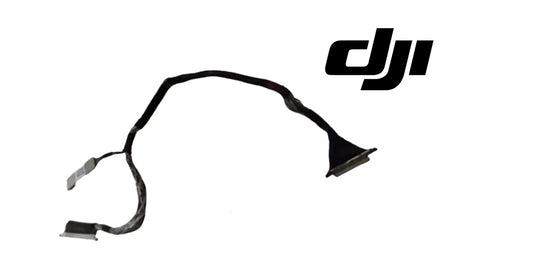 DJI gimbal signal cable with black wire and gray connector ends