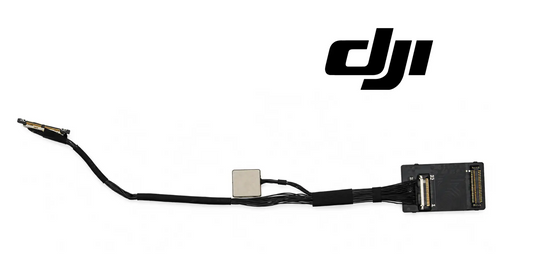 DJI FPV OEM gimbal signal cable with connectors and inline adapter, black wire