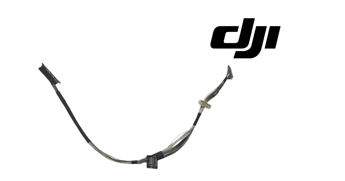Gimbal signal cable with central connector and two wire leads for DJI Mini 4 Pro