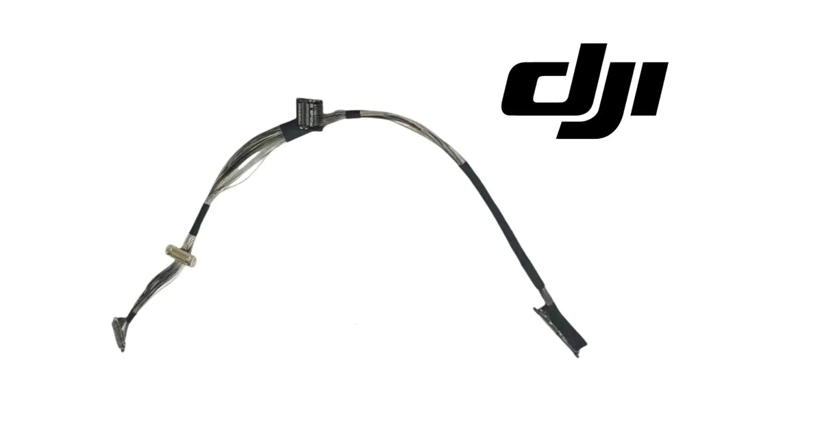 DJI Mini 3 gimbal signal cable with dual connectors and flexible wire