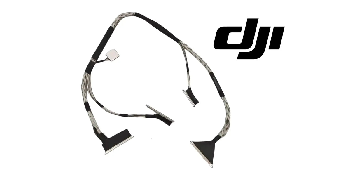 DJI Mavic 3 Classic gimbal signal cable, braided leads with plug connectors