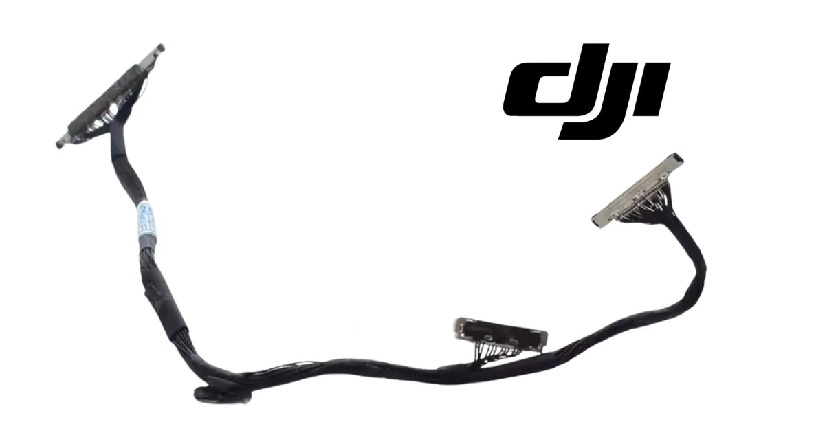 DJI gimbal signal cable with flat ribbon and board connectors