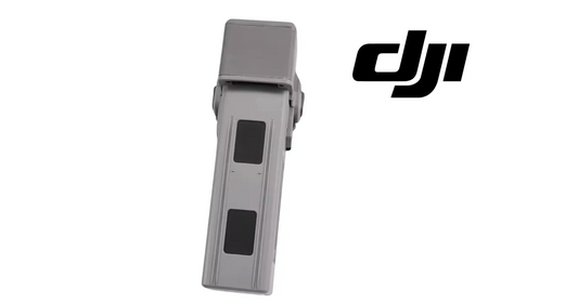 DJI gray battery pack with side ports and latch