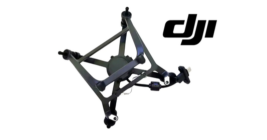 DJI Matrice 400 downward gimbal connector frame with three support legs