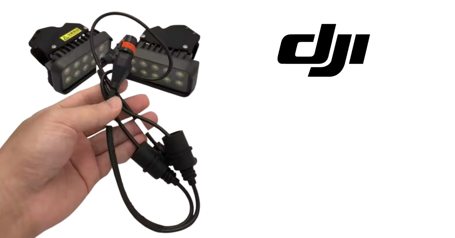 DJI Agras LED Flood Lights - Night Time Navigation Flight Lights