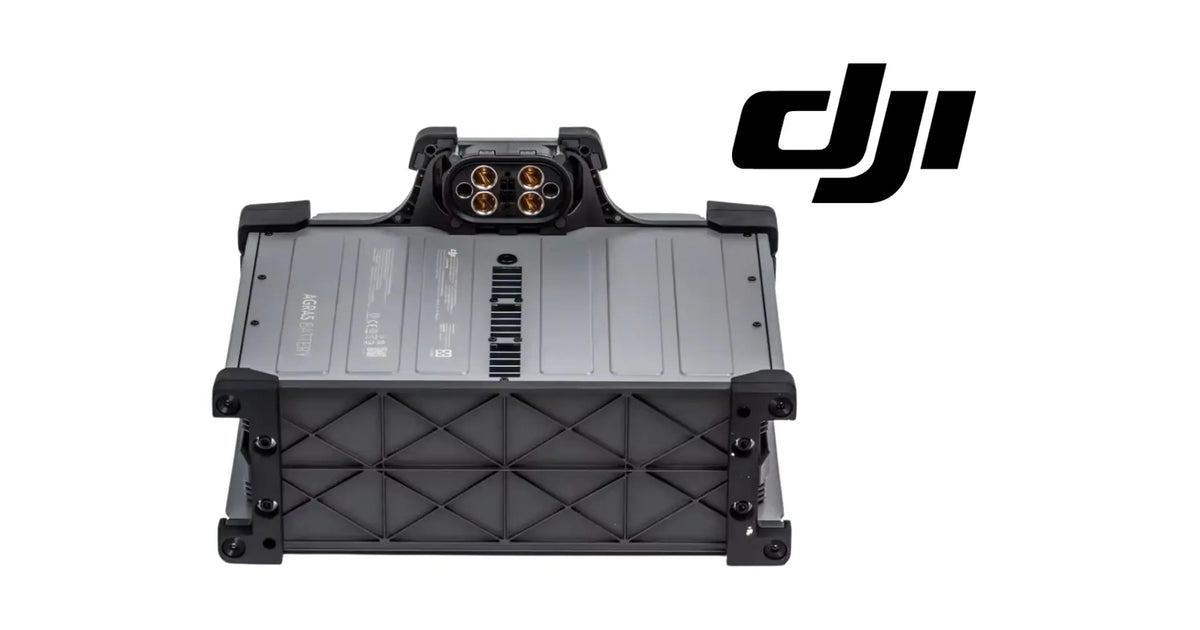 Talos T60X flight battery underside with round connector ports and vented grille