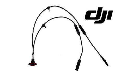 DJI Agras arm lock signal cable loop with long sensor probe and connectors