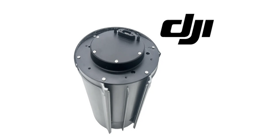 DJI Agras forward radar module, dark gray sensor housing with mounting tabs
