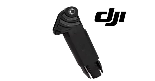 DJI Agras spray lance shaft sleeve, black bracket arm with circular mounting hole
