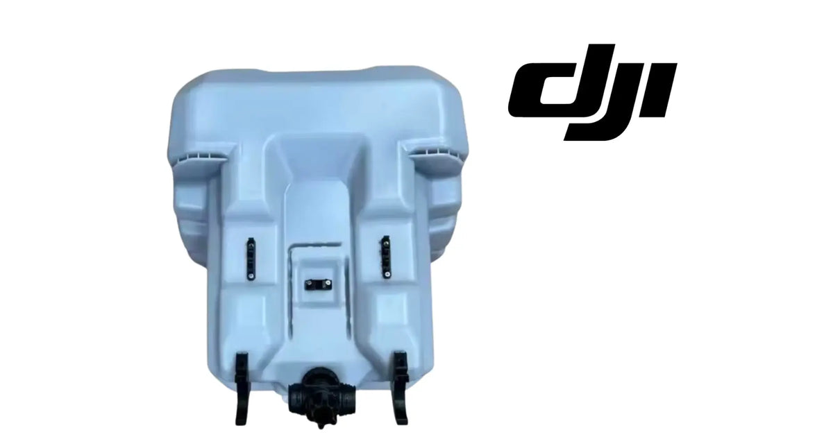 DJI Talos T60X drone kit shell with mounting ports, light blue enclosure