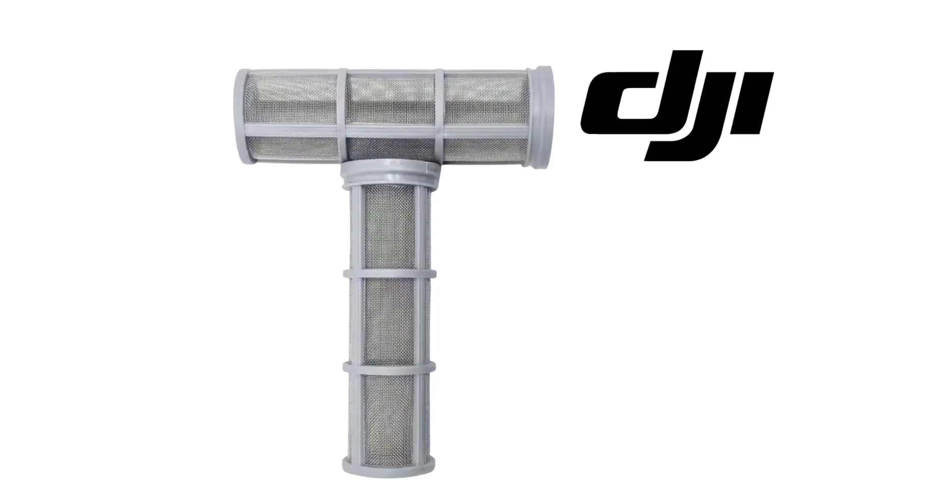 Cylindrical mesh filter fitting for DJI Agras