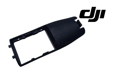 Black OEM spray lance bottom shell frame, angled view with rectangular cutout