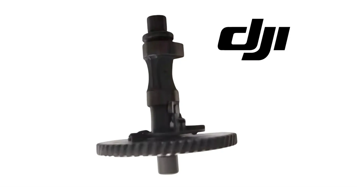 DJI camshaft assembly with disc plate and shaft, black