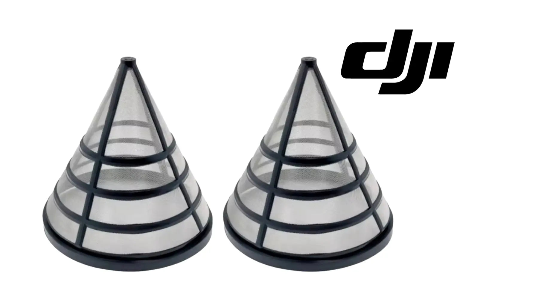 DJI Agras T100 inlet and outlet water filter screen set, 2 cone mesh parts