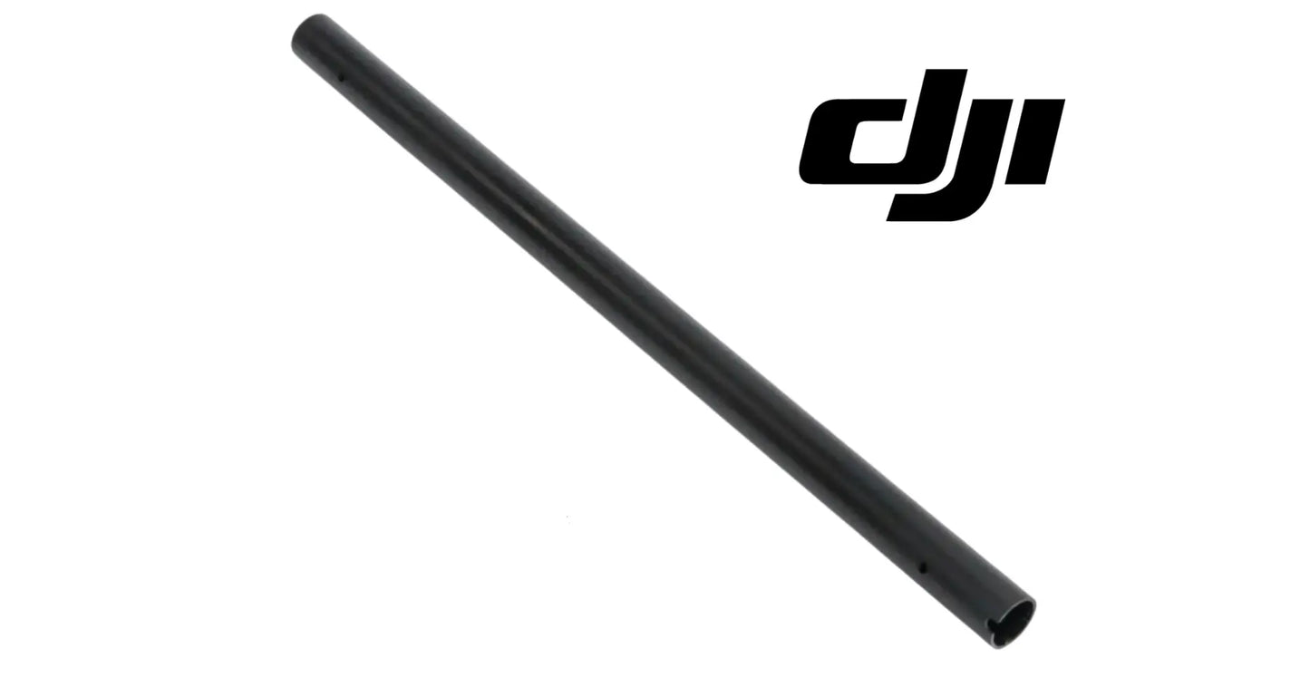 DJI T50 rear landing gear crossbeam, angled dark metal bar