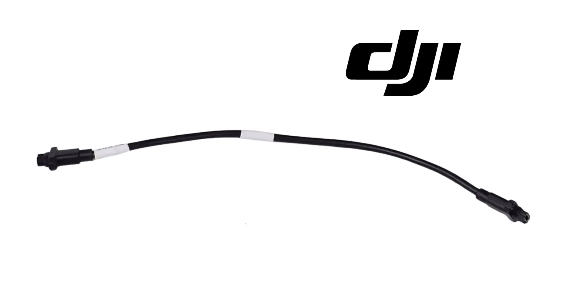 Forward vision sensor signal cable, curved black lead with two end connectors