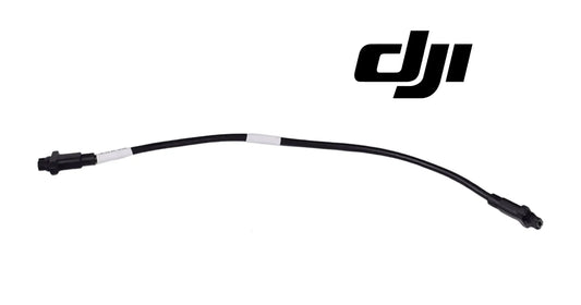 Forward vision sensor signal cable, curved black lead with two end connectors