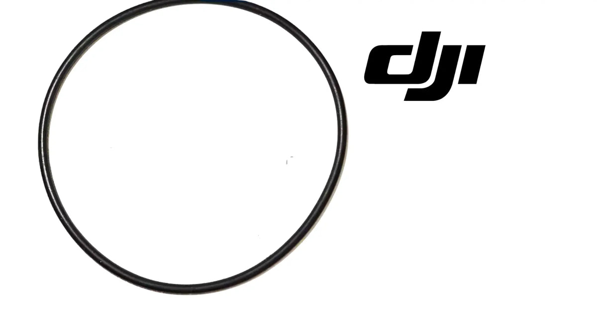 DJI Agras T50 impeller pump sealing ring, black O-ring in a circle
